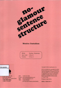 No Glamour Sentence Structure