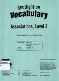 Spotlight on Vocabulary : Associations level 2